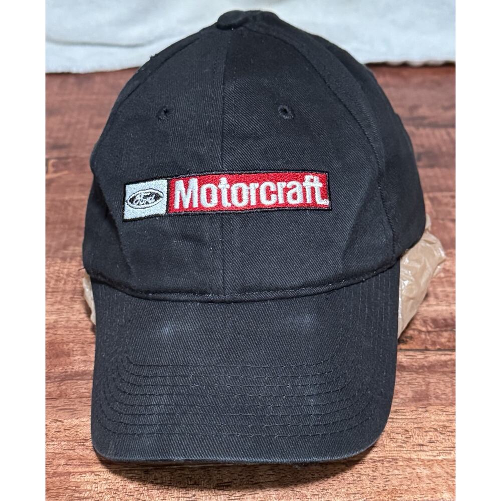 Helm Ford Motorcraft Black StrapBack Baseball Dad Hat